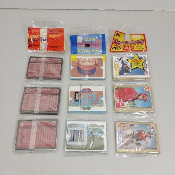 Topps 1987, 1988 & Donruss Baseball Cards Bundle 3 Packs NEW #A017 - Picture 7 of 10